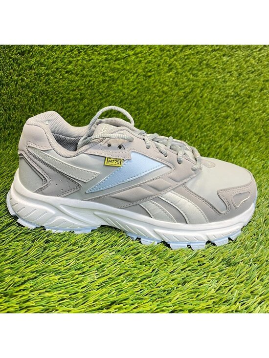 Reebok Shoes - Reebok Hyperium EH Womens Size 7.5 Gray Blue Composite Steel Toe Work Shoes